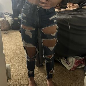 American eagle high rise jeans. 0short